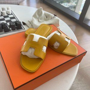 Hermes Oran Sandals - 35.5